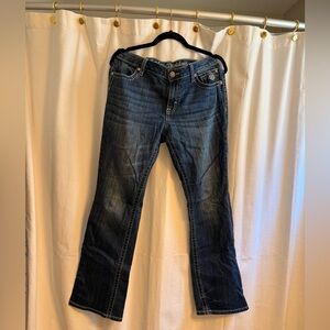 Harley-Davidson Dark Blue Boot Cut Jeans - Angel Wings
